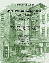 Pifa (Pastoral Symphony) from Messiah  P.O.D. cover Thumbnail